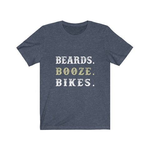 Image of Beards Booze Bikes - Unisex Tee