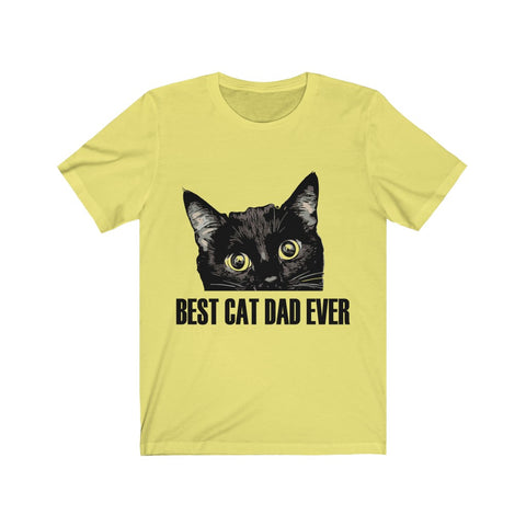 Image of Best cat Dad Ever - unisex tee