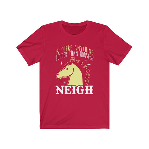 Image of Is There Anything Better Than Horses? - Unisex Tee