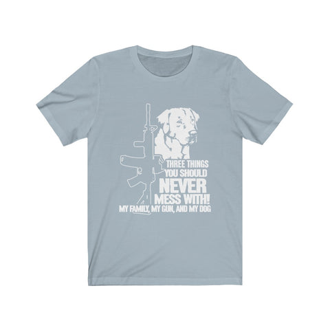 Image of My Family My Gun My Dog - Unisex Tee