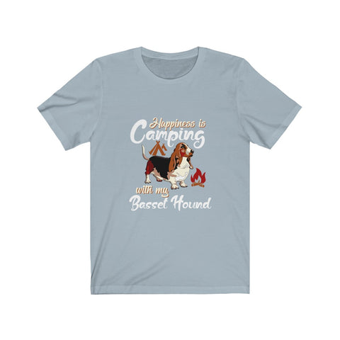 Image of Happiness is Camping - Unisex Tee
