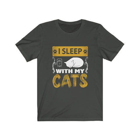 Image of I Sleep With My Cats - Unisex Tee