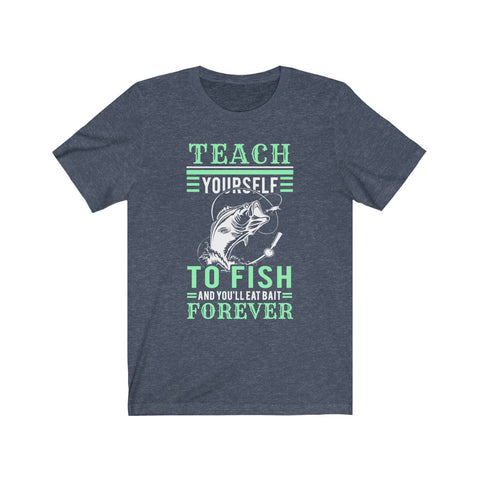 Image of Teach Yourself To Fish - Unisex Tee