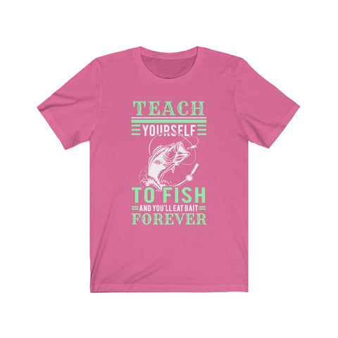 Image of Teach Yourself To Fish - Unisex Tee