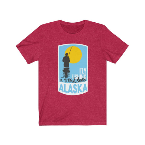 Image of Fly Fishing Alaska - Unisex Tee