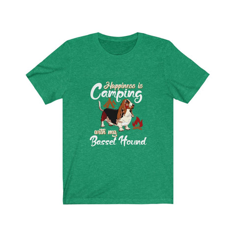 Image of Happiness is Camping - Unisex Tee