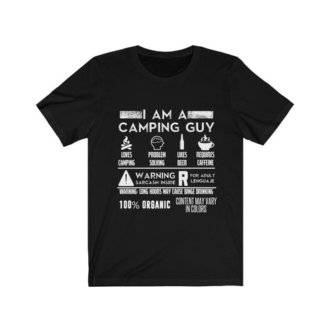 Image of I Am A Camping Guy - Unisex Tee