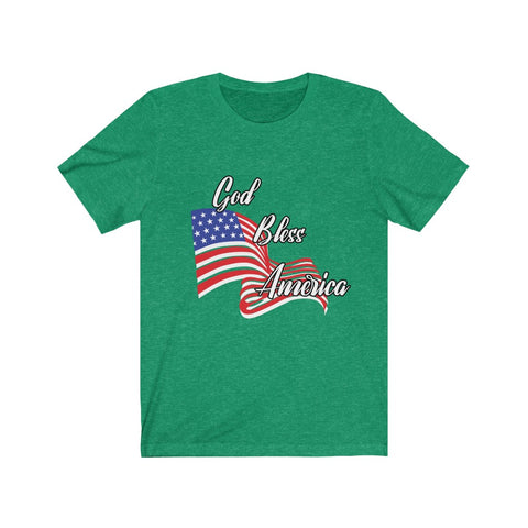 Image of God Bless America - Unisex Tee