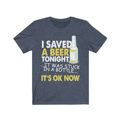 Image of I Saved A Beer Tonight - Unisex Tee