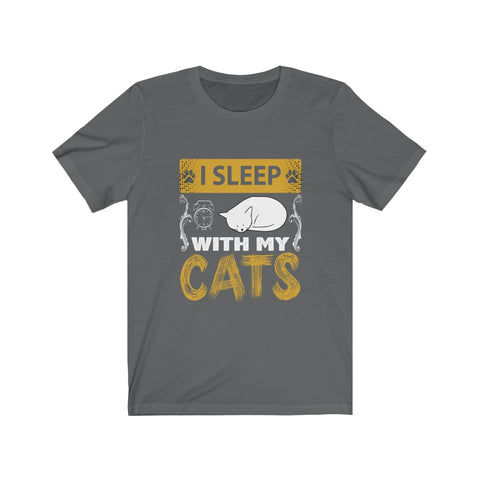 Image of I Sleep With My Cats - Unisex Tee