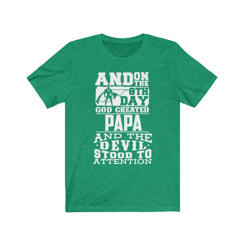 Image of God Created Papa - Unisex Tee