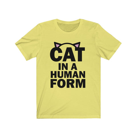 Image of Cat in Human Form - Unisex Tee