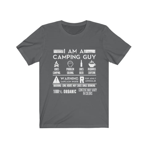 Image of I Am A Camping Guy - Unisex Tee