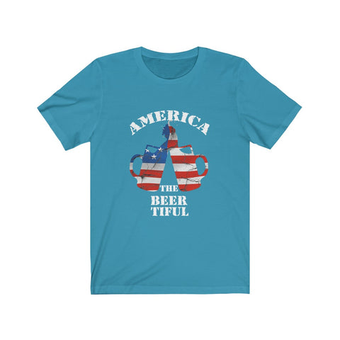 Image of America The Beer Tiful - Unisex Tee