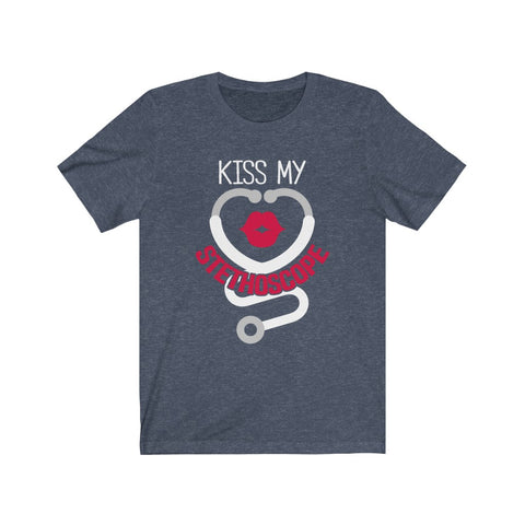 Image of Kiss My Stethoscope - Unisex Tee