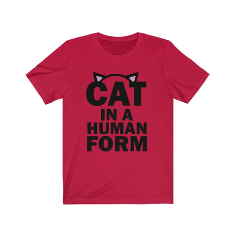 Image of Cat in Human Form - Unisex Tee