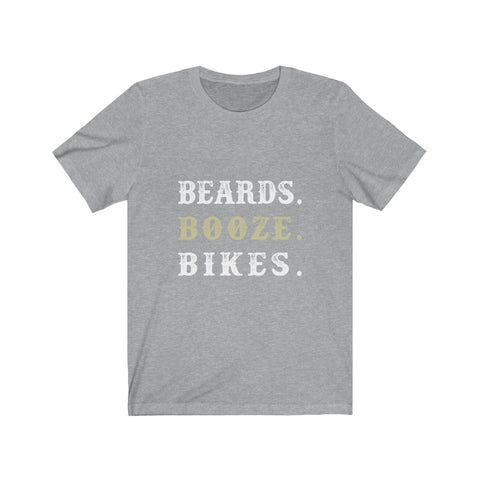 Image of Beards Booze Bikes - Unisex Tee