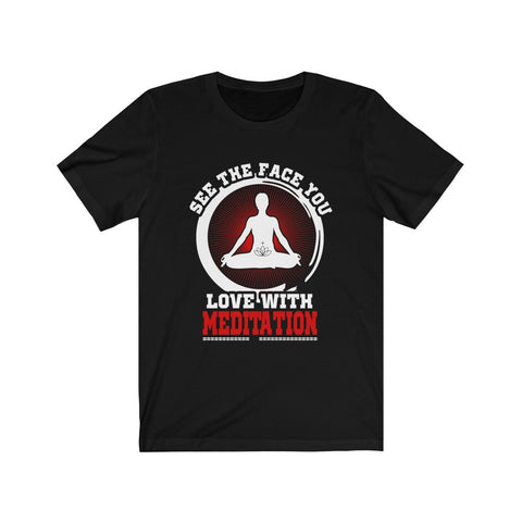 Image of Love With Meditation - Unisex Tee