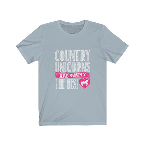 Image of Country Unicorns Are Simply The Best - Unisex Tee