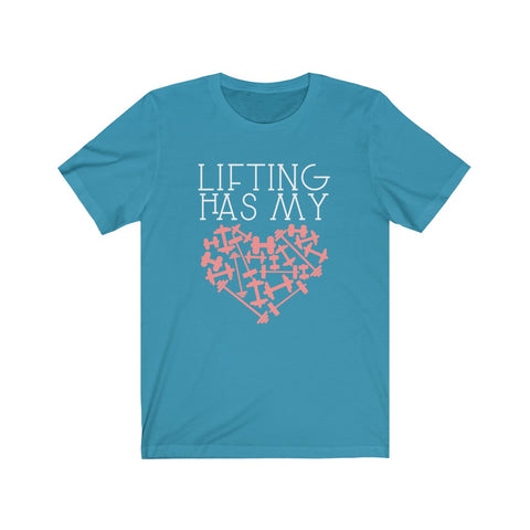 Image of Lifting Has My Heart - Unisex Tee