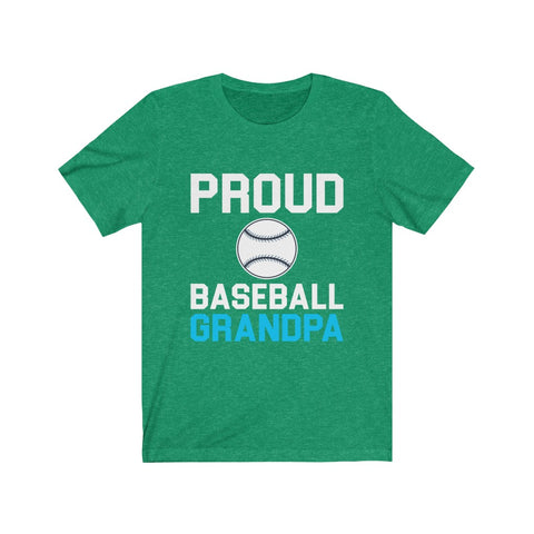 Image of Proud Baseball Grandpa - Unisex Tee