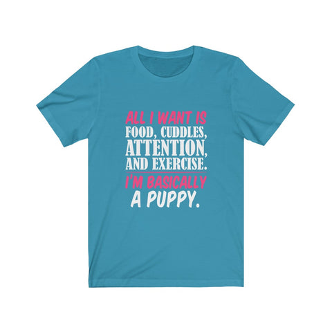 Image of I'm Basically A Puppy - Unisex Tee