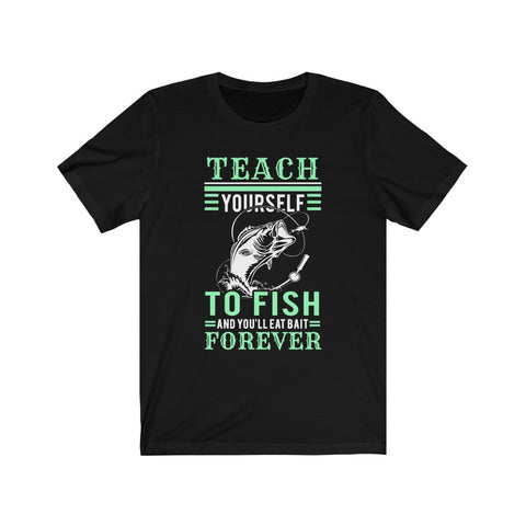 Image of Teach Yourself To Fish - Unisex Tee