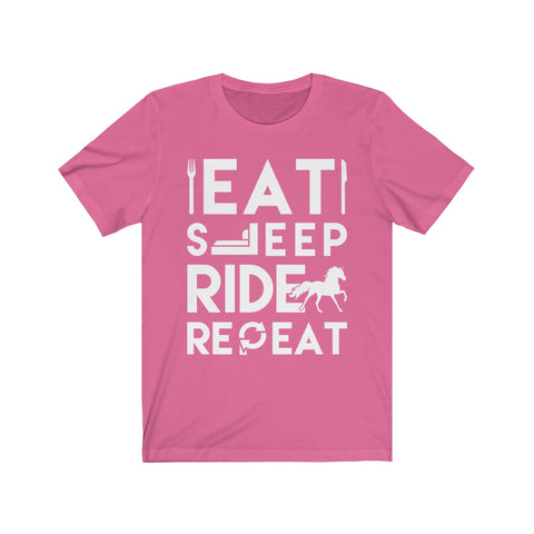 Image of Eat Sleep Ride Repeat - Unisex Tee