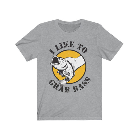Image of I Like To Grab Bass - Unisex Tee
