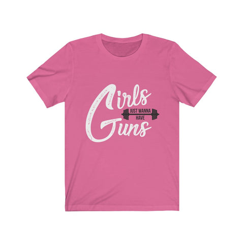 Image of Girls Just Wanna Have Guns - Unisex Tee