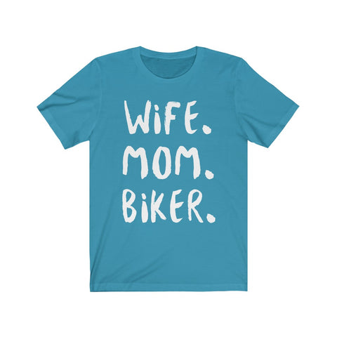 Image of Wife Mom Biker - Unisex Tee