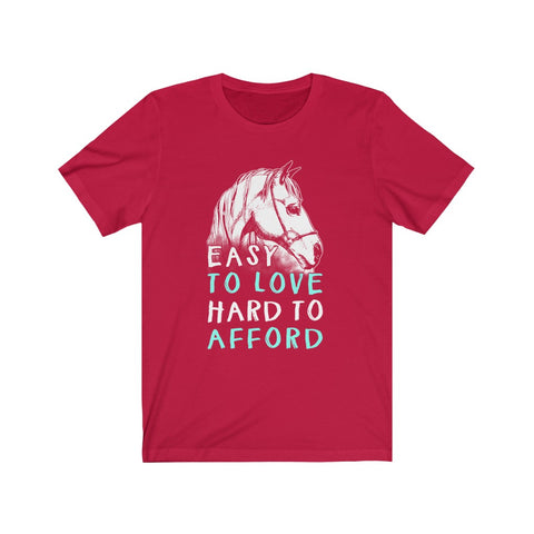 Image of Easy To Love Hard To Afford - Unisex Tee