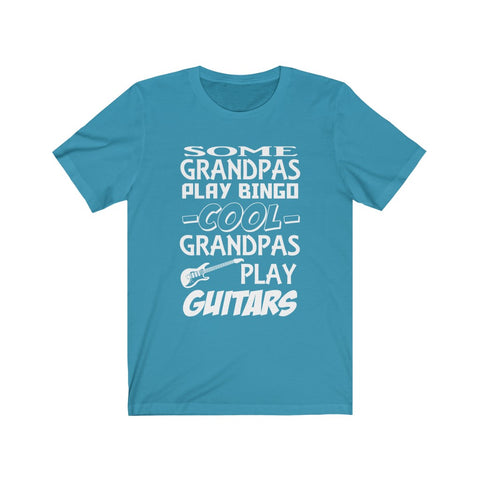 Image of Grandpas Play Guitars - Unisex Tee