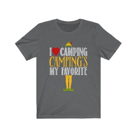Image of I Love Camping Camping's My Favorite - Unisex Tee
