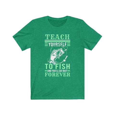 Image of Teach Yourself To Fish - Unisex Tee