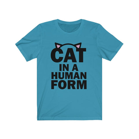 Image of Cat in Human Form - Unisex Tee
