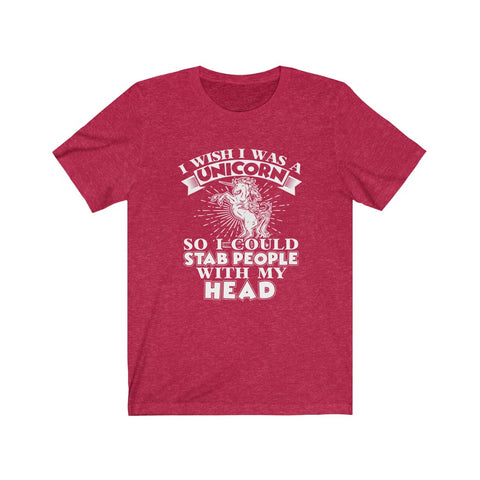 Image of I Wish I Was A Unicorn - Unisex Tee