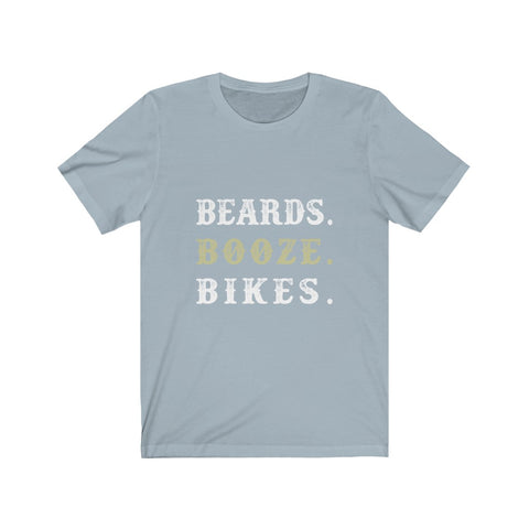 Image of Beards Booze Bikes - Unisex Tee