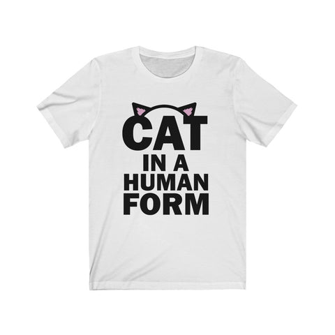 Image of Cat in Human Form - Unisex Tee