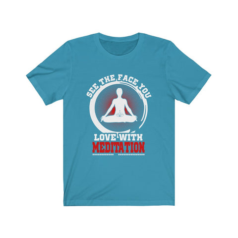 Image of Love With Meditation - Unisex Tee