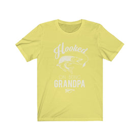 Hooked On Being Grandpa - Unisex Tee