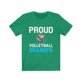 Proud Volleyball Grandpa - Unisex Tee