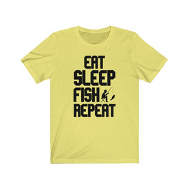 Eat Sleep Fish Repeat - Unisex Tee