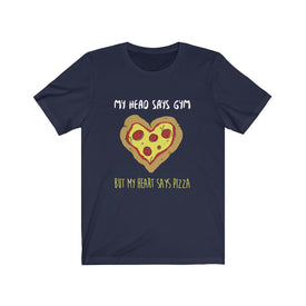 My Heart Says Pizza - Unisex Tee