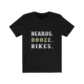Beards Booze Bikes - Unisex Tee