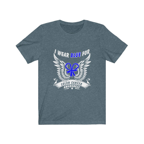 Image of I wear blue for Colon Cancer