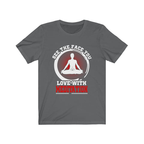 Image of Love With Meditation - Unisex Tee