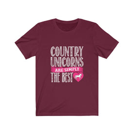 Country Unicorns Are Simply The Best - Unisex Tee