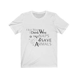 Save Animals - Unisex Tee