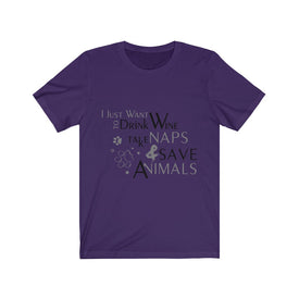 Save Animals - Unisex Tee